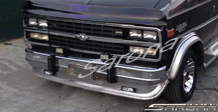 Custom GMC Vandura Van  All Styles Front Lip/Splitter (1977 - 1995) - $299.00 (Part #GM-011-FA)